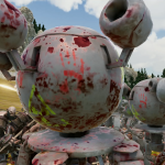 10000 robots vs 50000 orcs