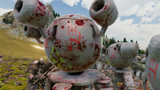 UEBS-2: 10,000 Robots vs 50,000 Orcs – Epic Battle Showdown!